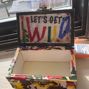 Colorful Decorative trinket Box Animal Design Kids love special little treasures